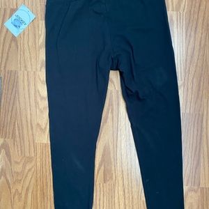 Jockey black leggings never been worn with tag